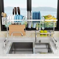 Kệ Chén Đa Năng Inox 304 - Giá Để Bát Đũa Thông Minh SUZUMI SU-95W3 Size 95cm-Bảo hành 12 tháng