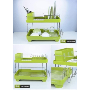Kệ chén đĩa 2 tầng Lock&Lock Disk-Rack LDR2001