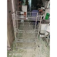 Kệ chén inox 304  40×60 3 tầng 4 tầng 5 tầng