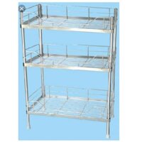 Kệ chén inox 304 đứng 3 tầng KT30503T