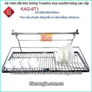 Kệ chén inox Tovashu 6T1