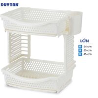 Kệ chén nhựa duy tân MATSU 0796 Loại Lớn -Có khay thoát