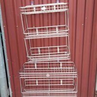 Kệ chén treo tường 2 - 3 tầng bằng Inox - Tiện Ích Việt