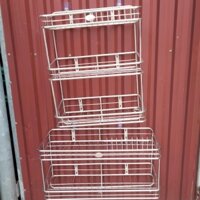 Kệ chén treo tường 2 - 3 tầng bằng Inox