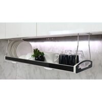 Kệ chén treo.Gía bát đĩa. Kệ chén đa năng.INOX 304 + NHÔM ANODE. Stainless steel dish rack Korean. Dual 1 tầng
