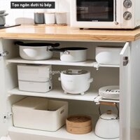 Kệ Chia Ngăn Tủ Bếp Tiện Lợi Không Khoan Đục Bắt Vít Theo Ý Gia Chủ Cho Không Gian Phòng Bếp Gọn Gàng