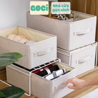 Kệ chia ngăn tủ quần áo giá đỡ hộp đựng quần áo gấp gọn chất liệu thép mạ sơn tĩnh điện không gỉ chịu lực lên đến 20kg