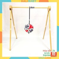 Kệ chữ A cho bé bằng gỗ sồi Nga PIPO Halibaby K01