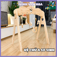 Kệ Chữ A Đồ Chơi Treo Nôi Sơ Sinh Cho Bé - Đồ Chơi Vận Động Cho Bé Sơ Sinh Treo Nôi Lục Lạc