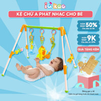 Kệ chữ A phát nhạc IQKao CV1S hình con vẹt giá tốt giúp bé yêu nhà bạn phát triển thính giác, tăng khả năng tập trung