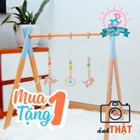 Kệ Chữ A sơn màu Mẫu Mới 2025 TẶNG QUÀ XINH cho bé | Đồ chơi cho trẻ sơ sinh