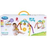 Kệ chữ A treo đồ chơi Playgro Fold and Go Playgym, cho bé sơ sinh đến 18 tháng