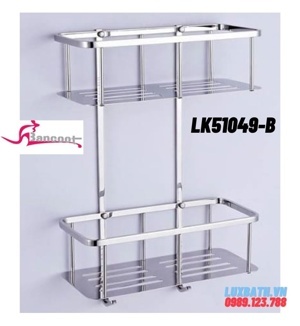 Kệ chữ nhật 2 tầng Bancoot LK51049B