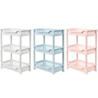 Kệ chữ nhật trung 3 tầng VIỆT NHẬT 5538-3 - Đựng gia vị, chén đĩa, đồ dùng phòng tắm