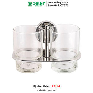 Kệ cốc đánh răng Geler 2711-2