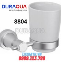 Kệ cốc đánh răng mạ bạc Duraqua 8804