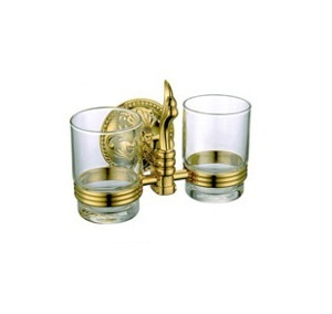 Kệ cốc đánh răng mạ vàng AMTS-6103