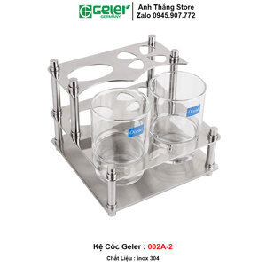 Kệ cốc đặt bàn đá GELER 002A