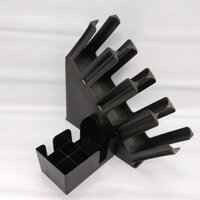 Kệ cốc trà sữa take away 4 ngăn nghiêng, đựng được tầm 150 ly