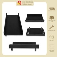 Kệ CPU máy tính KN Home Decor Chống Bị Điện Giật Khi Chạm, Bánh xe di động tiện lợi,Gỗ 15mm KCP_MS25