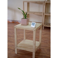 Kệ Đa Năng 2 Tầng Khung Gỗ - tab đầu giường 2 tầng