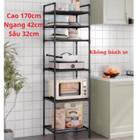 Kệ đa năng, Kệ nhà bếp, 6 tầng khung thép, sơn tĩnh điện chống rỉ cao cấp