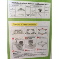 KỆ ĐA NĂNG KÊ TỦ LẠNH, MÁY GIẶT LENG HÒA