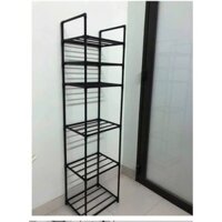 KỆ ĐA NĂNG KHUNG SẮT 6 TẦNG ĐỰNG ĐỒ CỰC CHẮC (hàng tự lắp đặt cực dễ)