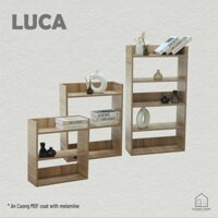 Kệ Đa Năng LUCA ScandiHome LUCA_001 Hai Màu Sồi Trắng Nhiều Kích Thước Gỗ MDF An Cường Cao Cấp