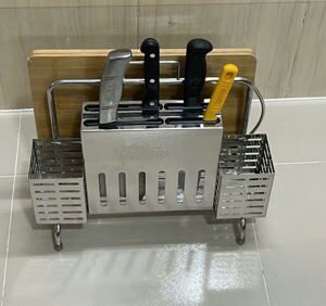 Kệ dao thớt đa năng Inox Obiste KD01