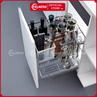 Kệ Dao Thớt & Gia Vị Tủ Bếp CELANO INOX Không Gỉ 304 -  Ray Âm Giảm Chấn Cao Cấp   - BẢO HÀNH VĨNH VIỄN - Có Thợ Lắp Đặt