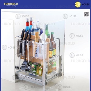Kệ dao thớt inox nan EUROGOLD ERO.2040B