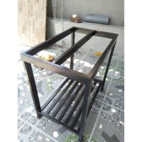 Kệ đặt bể cá chịu tảu >600kg. Dài 80cm. Rộng 40cm. Cao 60cm 70cm. hộp thép 2x4cm. sàn để đồ