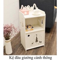 Kệ đầu giường cành thông DG013