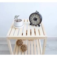 KỆ ĐẦU GIƯỜNG ĐA NĂNG MẶT NAN GỖ