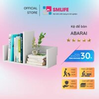 Kệ để bàn gỗ hiện đại SMLIFE Abarai  Gỗ MDF dày 17mm chống ẩm  D40xR16.5xC13cm