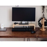 Kệ để bàn máy tính/ Kệ gỗ tự nhiên