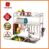 Kệ Để Bát Đũa Inox Bát,Đũa, Dao, Thớt Đa Năng (Kèm giá đựng dao thìa đũa, kệ để thớt, khay đ