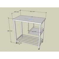 Kệ để bếp ga inox BG8145