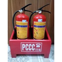 Kệ để bình chữa cháy, cứu hỏa - Đủ loại kệ đơn, kệ đôi, kệ ba. Kệ đựng bình chữa cháy, cứu hỏa PCCC.