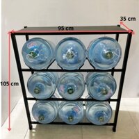 kể để bình nước lọc, chân để bình nước lọc,( 9 bình  mâm)