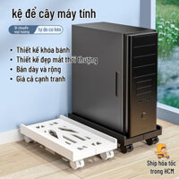 Kệ Để Cây Máy Tính CPU Lily's decor house Chất Liệu Khung Nhựa cứng thanh co kéo Inox