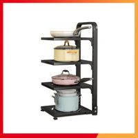 Kệ để chảo, xoong nồi gầm bếp siêu tiện lợi, 3 tầng, 4 tầng cho mọi người lựa chọn