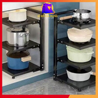 Kệ để chảo, xoong nồi gầm bếp siêu tiện lợi, 3 tầng, 4 tầng cho mọi người lựa chọn