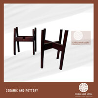 Kệ để chậu cây, Đôn chậu cây chân tròn cao 40 cm, Lọt lòng 25 cm