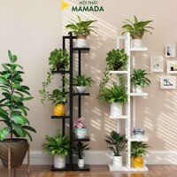 Kệ để chậu hoa cây cảnh giá để cây cảnh trong nhà kệ gỗ 4 tầng MAMADA KC02