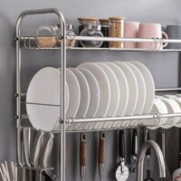 Kệ để chén bát treo tường đa năng thông minh