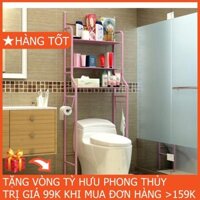 KỆ ĐỂ ĐỒ 3 TẦNG SAU BỒN CẦU TIỆN LỢI