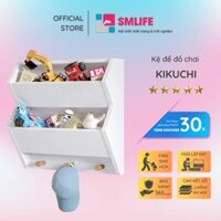 Kệ để đồ chơi cho bé SMLIFE Kikuchi  Gỗ MDF dày 17mm chống ẩm  D45xR18xC45cm