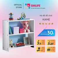 Kệ để đồ chơi cho bé SMLIFE Kame  Gỗ MDF dày 17mm chống ẩm  D60xR25xC55cm